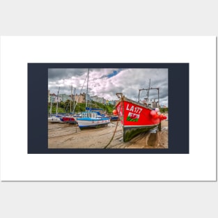 Tenby, Wales, Fishing Boat Posters and Art